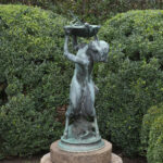 06538BronzeFiguralSundial26BG